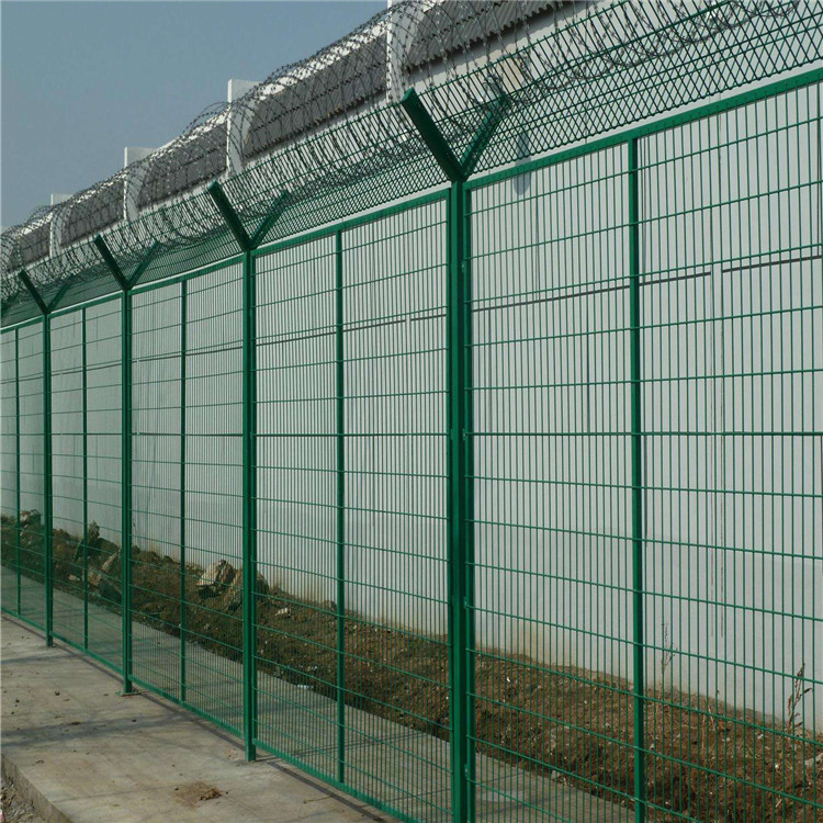 上海高戒备监狱金属网围墙图片1