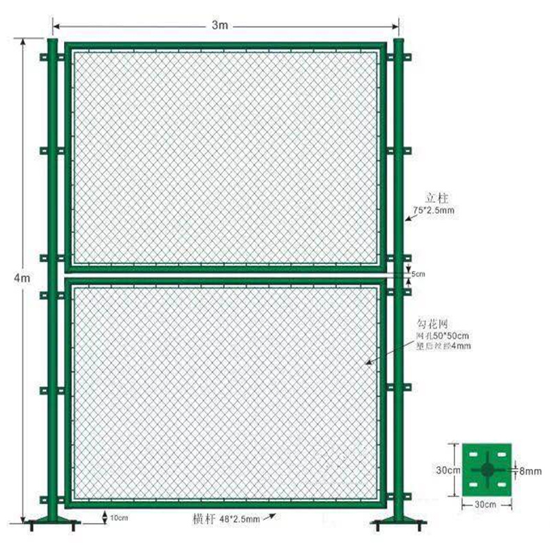 球场围网小门图片3