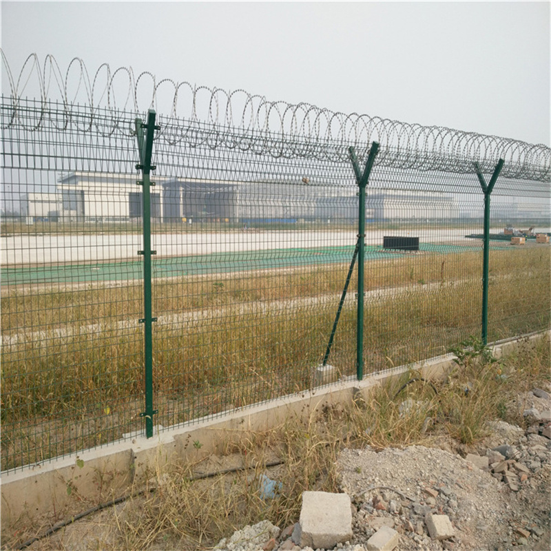 上海机场飞行区Y型护栏网图片4