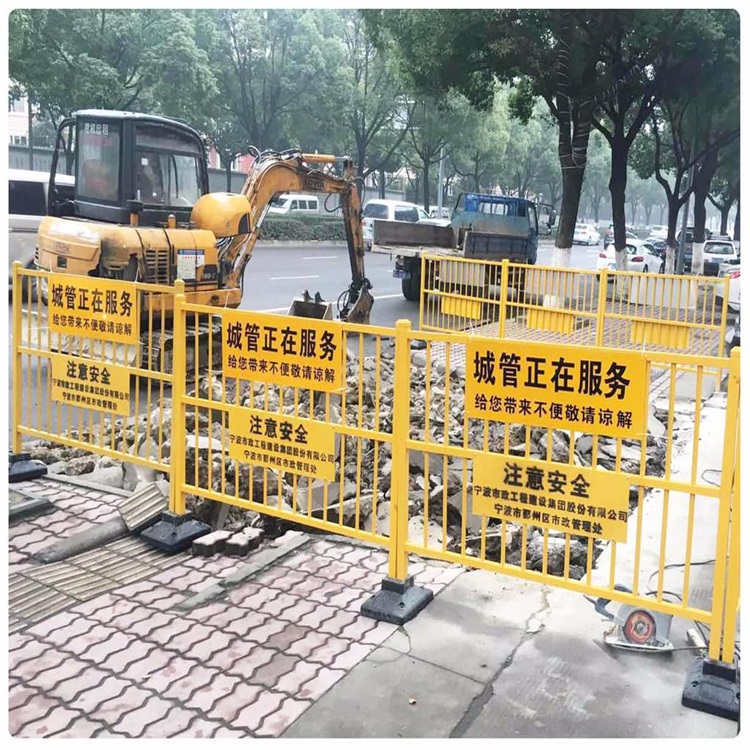 上海临时阻拦隔离栅图片4