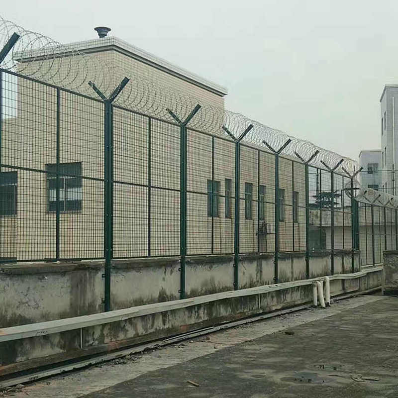 监狱钢网墙之Y型安全防御护网
